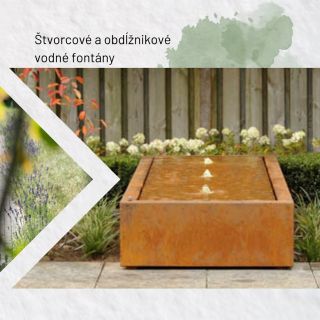 Voda je život 💧Prineste ho aj do vašej záhrady. Možností máte veľa 🪷 Jednou z nich je vodná fontánka štvorcového alebo...