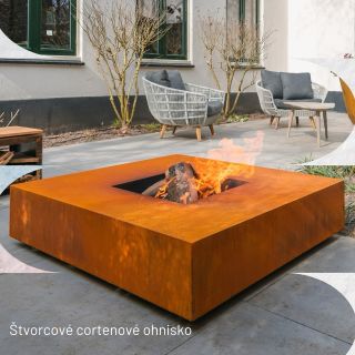 Cortenové ohnisko je mimoriadne praktickým záhradným prvkom. Jednoducho ho využijete na klasickú opekačku a keď pridáte...