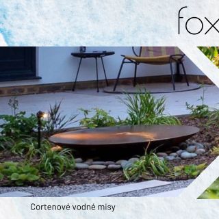 Vodná misa vyrobená z COR-TENu je mimoriadne obľúbený produkt, s ktorým najjednoduchšie prinesiete vodu do Vašej záhrady....